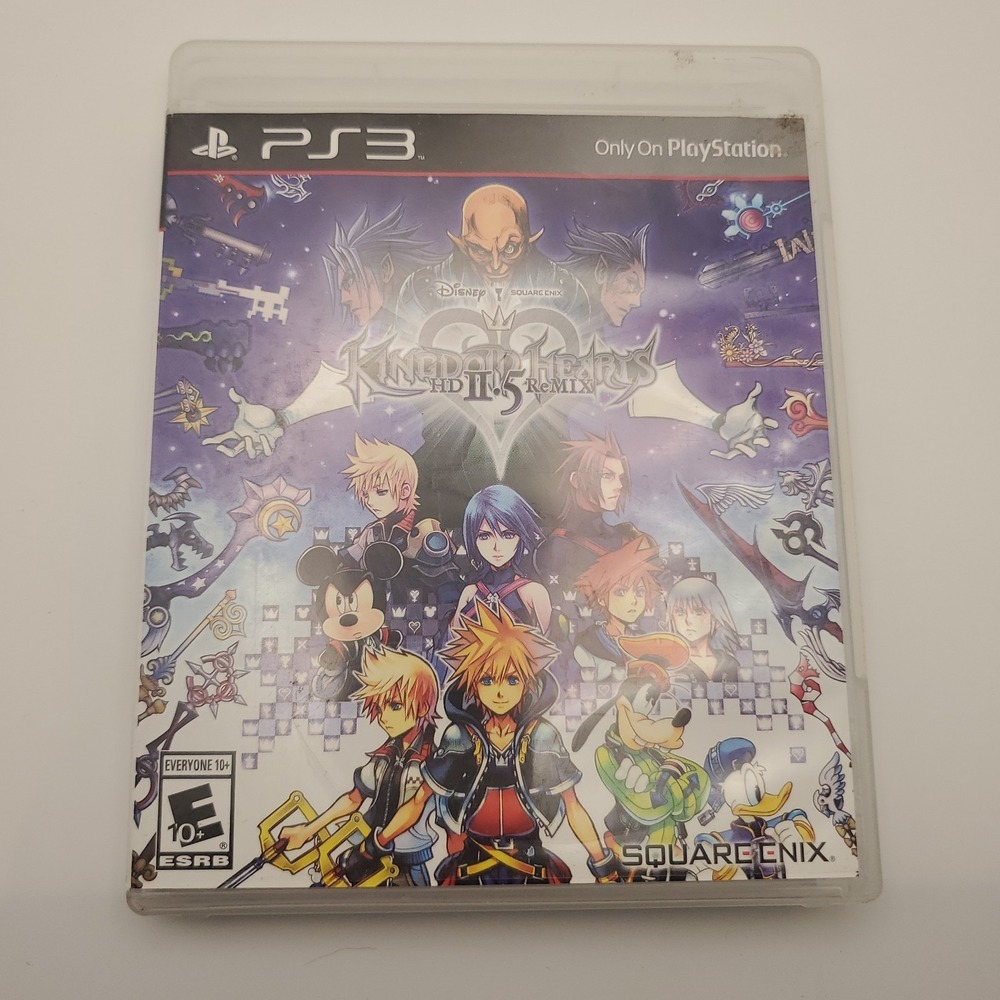 Kingdom‎ Hearts HD 2.5 II.5 ReMIX (Sony PlayStation 3, 2014) Complete